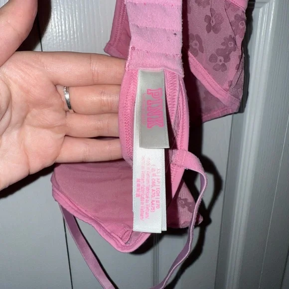 PINK Victoria's Secret Floral Mesh Bralette - Picture 3 of 3